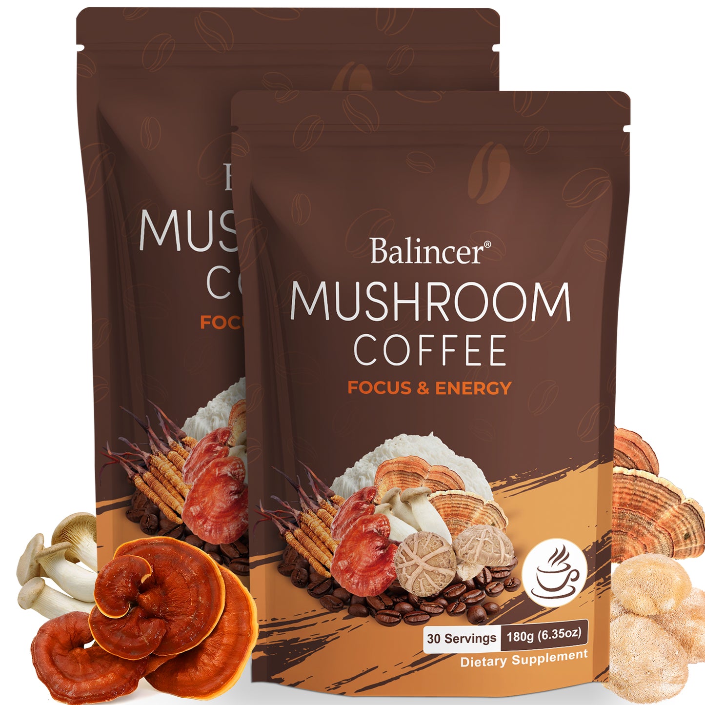 Balincer Mushroom Coffee – Focus Blend