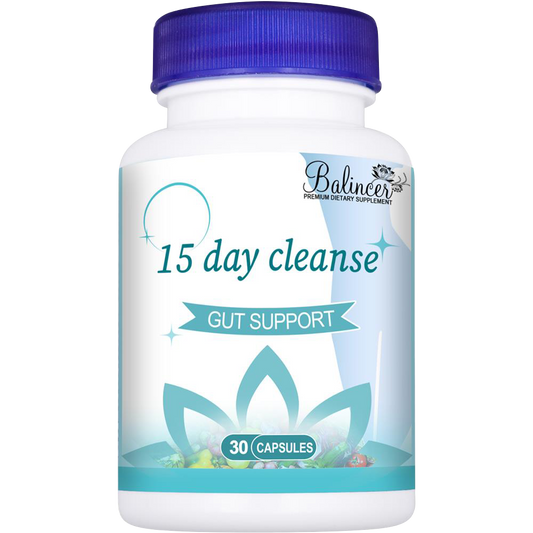 Balincer® 15-Day Gut Cleanse Capsules – Gentle & Effective Colon Detox Supplement for Bloating Relief & Digestive Health