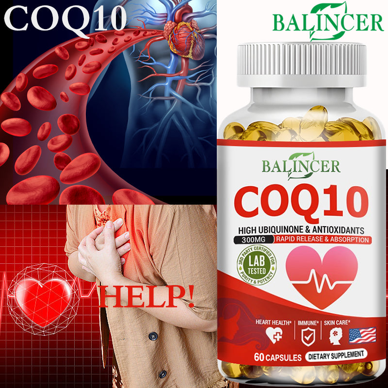 Balincer® High Absorption CoQ10 Ubiquinone with Black Pepper Extract
