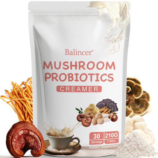 Balincer Mushroom Creamer – Gut Blend | 30 Servings