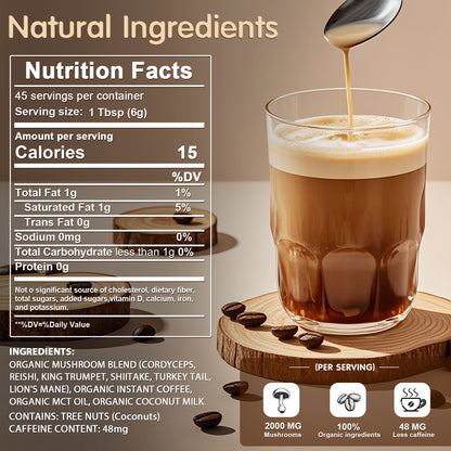 Balincer Mushroom Coffee for Focus & Energy