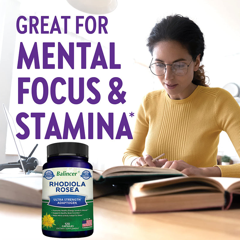Balincer® Ultra Strength Rhodiola Rosea Supplement