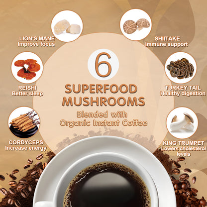 Balincer Mushroom Coffee for Focus & Energy