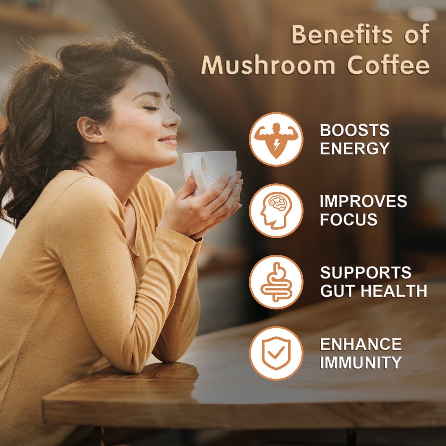Balincer Mushroom Coffee – Focus Blend