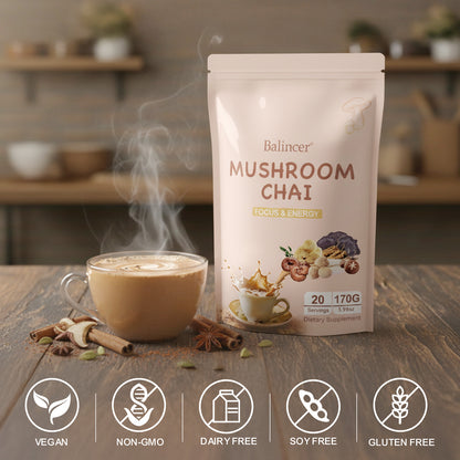 Balincer Mushroom Chai – Balance Blend | 20 Servings