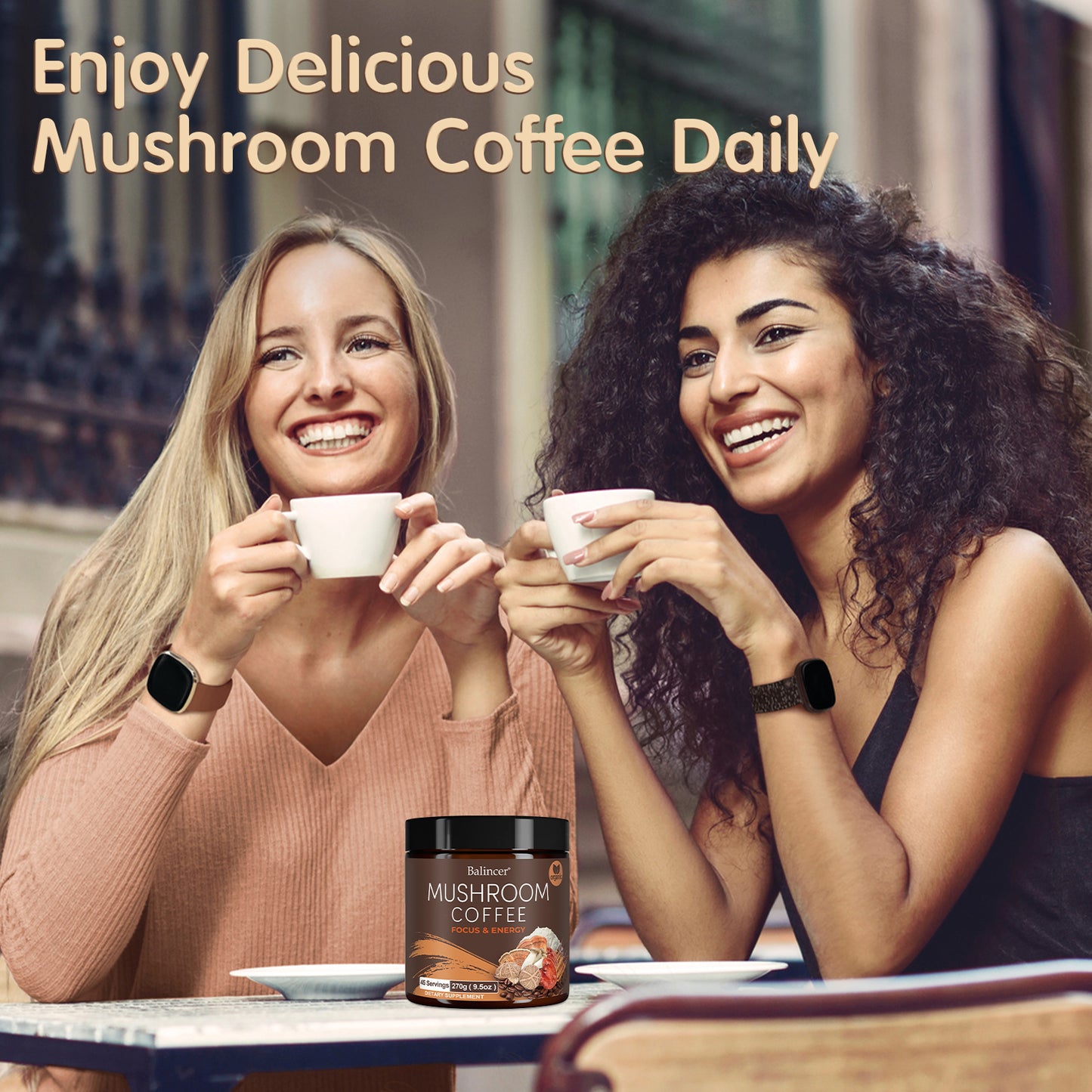 Balincer Mushroom Coffee for Focus & Energy