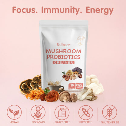 Balincer Mushroom Creamer – Gut Blend | 30 Servings