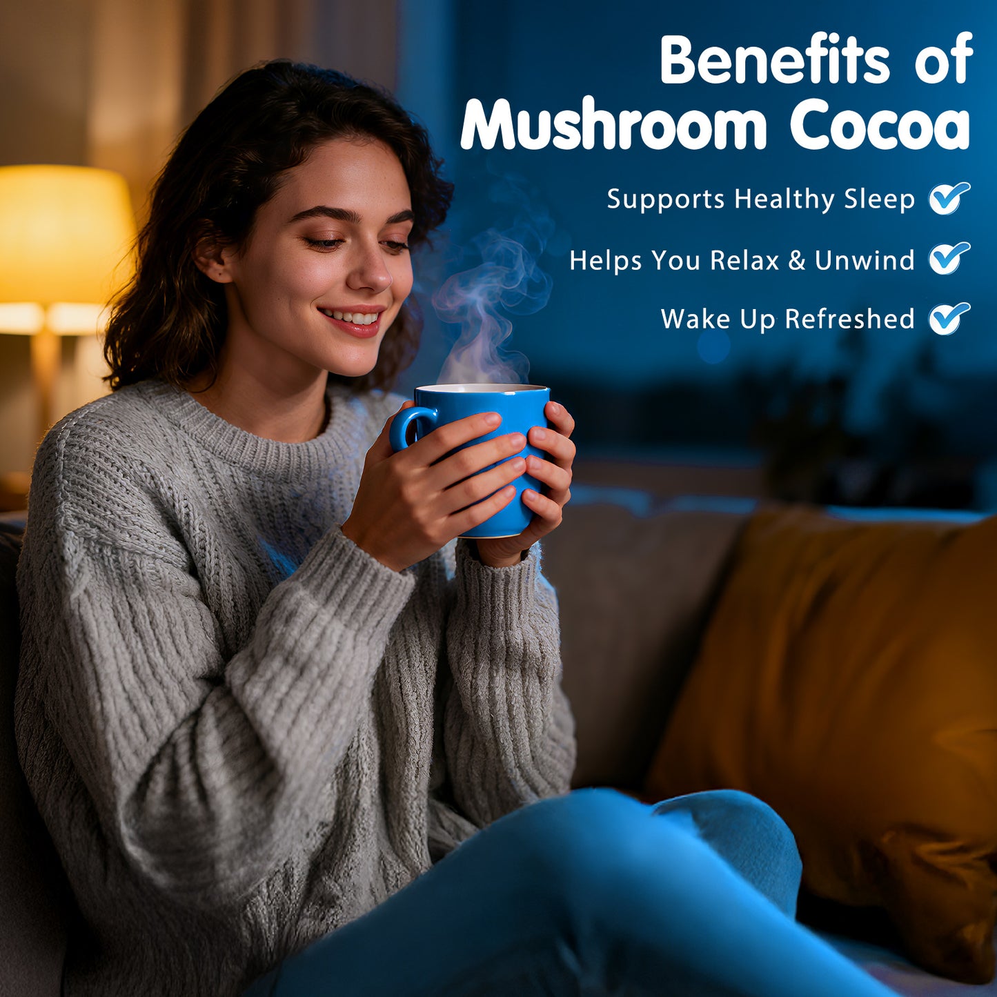 Balincer Mushroom Cocoa – Sleep Blend | 20 Servings