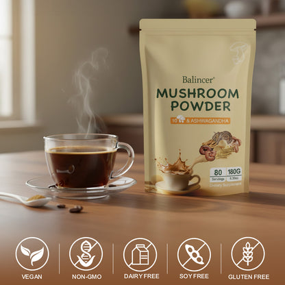 Balincer Mushroom Powder – Wellness Blend | 80 Servings