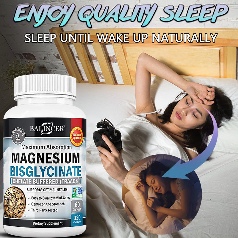Balincer® Maximum Absorption Magnesium Bisglycinate Chelate Supplement